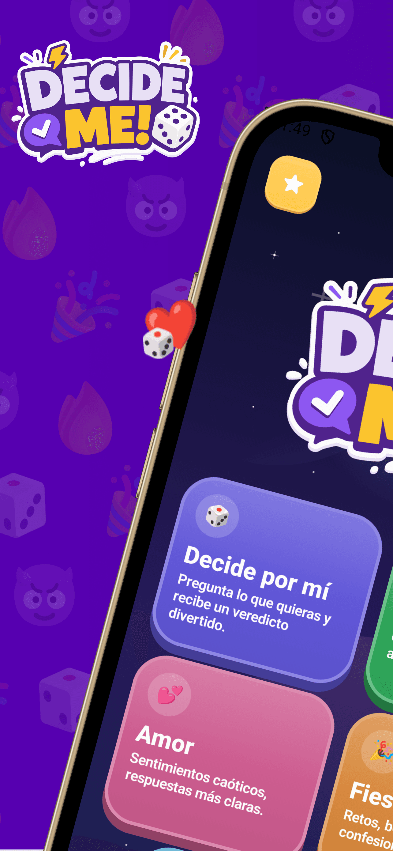 Aplicación Decide Me!