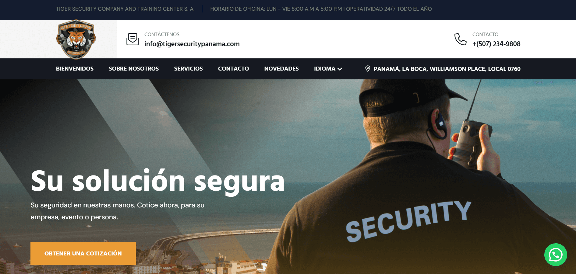 Proyecto de Tiger Security